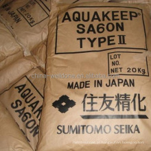 Excelente água segurando Sumitomo Polymer Powder Sap for Lady Pad